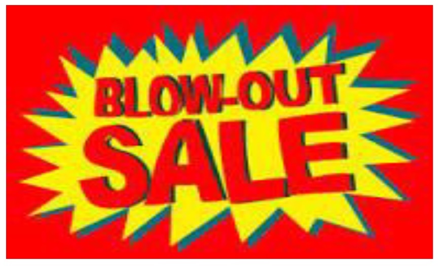 **ON SALE!  **ON SALE!